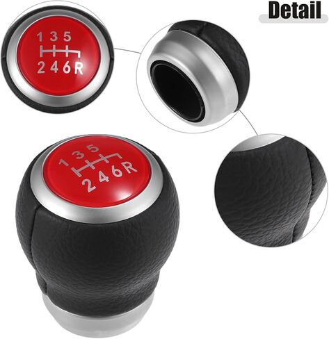 ACROPIX Black 6 Speed Manual Gear Shift Knob Stick Shifter Lever Head Ball Fit for Subaru Impreza WRX STI 2009-2021 for Subaru Outback 2010-2019 - Pack of 1 in Saudi Arabia