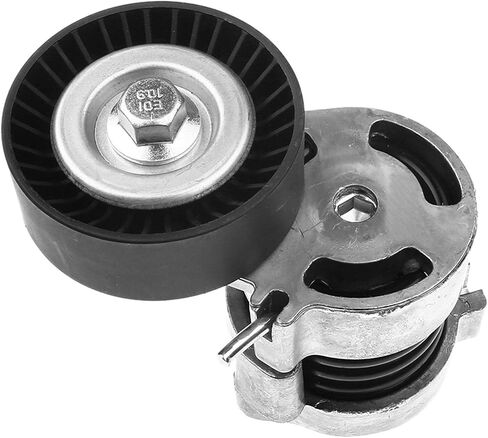 A-Premium Belt Tensioner Assembly with Pulley Compatible with BMW 120i 2005 2006 2007 2008 2009 2010 2011 2012 2.0L, Replace# 11287524267, 11281440377 in Saudi Arabia