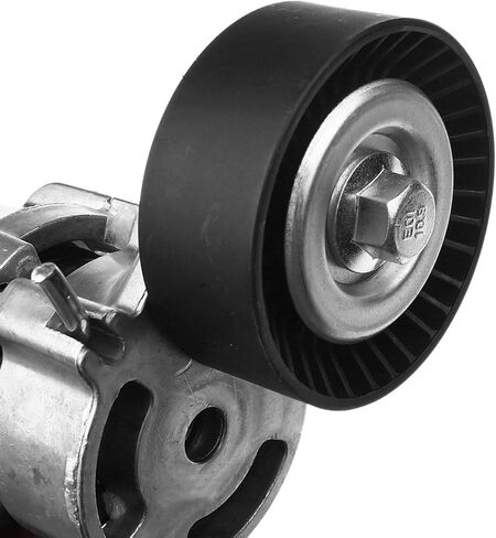 A-Premium Belt Tensioner Assembly with Pulley Compatible with BMW 120i 2005 2006 2007 2008 2009 2010 2011 2012 2.0L, Replace# 11287524267, 11281440377 in Saudi Arabia