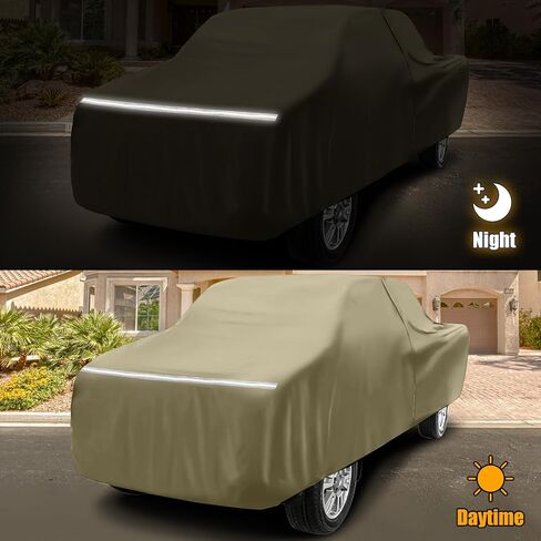 Waterproof Car Covers Replace for 2004-2024 Toyota Prius, Multilayer Heavy Duty with Cotton Liner All Weather Custom-fit Car Cover with Zipper Door, Windproof Bands for Snow Rain Dust Protection in Kuwait