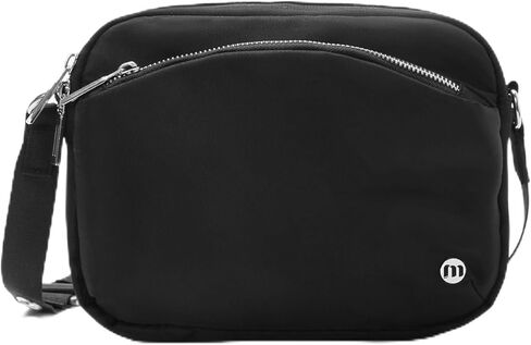 MAMONA Small Crossbody Bags for Women Zipper Fanny Pack Nylon Belt Bag with Adjustable Strap Water Repellent Waist Packs in Saudi Arabia