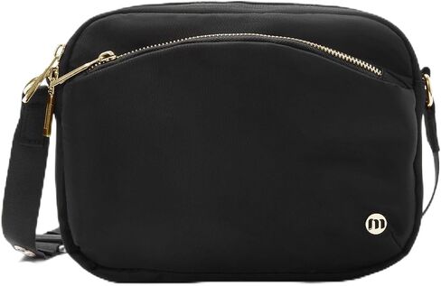 MAMONA Small Crossbody Bags for Women Zipper Fanny Pack Nylon Belt Bag with Adjustable Strap Water Repellent Waist Packs in Saudi Arabia