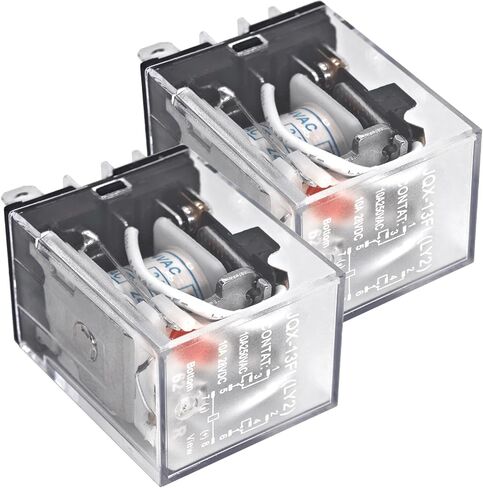 LY2-AC24 General Purpose Power Relay - DPDT 10A Contact Rating, 24VAC Rated Voltage - Reliable Electric Signal Control for Low Current Applications in Saudi Arabia