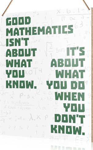 UDNADKEX English Classroom Wall Sign Hanging Decor, High School Middle School English Class Classroom Wooden Decor Writing Decoration, Gift for English Teacher in Saudi Arabia