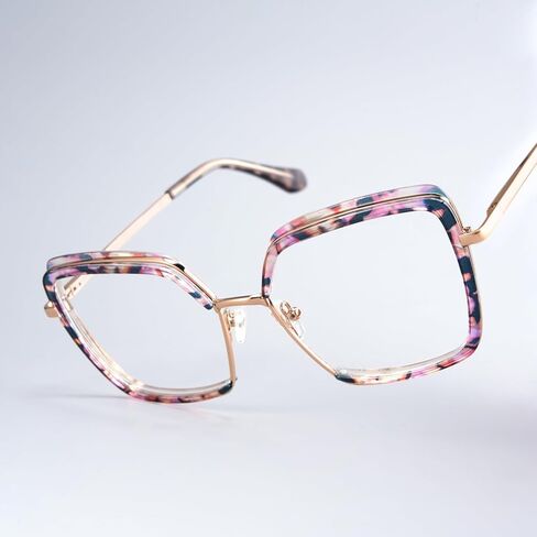 Zeelool Blue Light Glasses Classical Square Glasses Frame for Women Cordaro JGX467298 in Kuwait