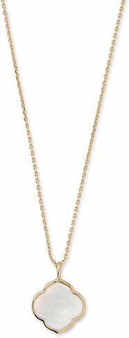 Rocksbox Boston Pendant Necklace - 14k Gold Plating - Premium Quality Jewelry - 16" with Extender in Saudi Arabia