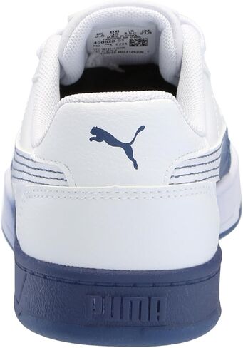 حذاء رياضي PUMA Caven، باللون الأبيض والأزرق المتوهج، مقاس 7 US للأطفال الكبار in Kuwait