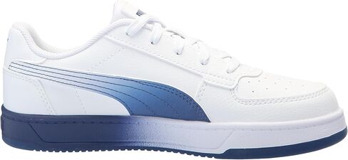 حذاء رياضي PUMA Caven، باللون الأبيض والأزرق المتوهج، مقاس 7 US للأطفال الكبار in Kuwait