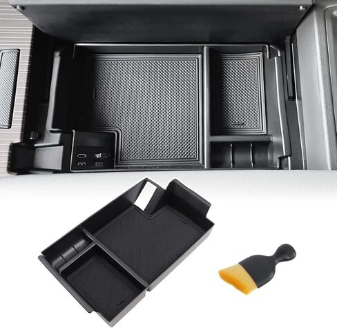 صينية تنظيم وحدة التحكم المركزية متوافقة مع 2021 2022 2023 2024 وحدة التحكم سيينا أسفل صندوق تخزين حامل مقصورة إدراج الملحقات (مقصورتان للتخزين) in Kuwait