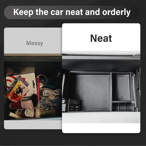 صينية تنظيم وحدة التحكم المركزية متوافقة مع 2021 2022 2023 2024 وحدة التحكم سيينا أسفل صندوق تخزين حامل مقصورة إدراج الملحقات (مقصورتان للتخزين) in Kuwait