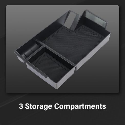 صينية تنظيم وحدة التحكم المركزية متوافقة مع 2021 2022 2023 2024 وحدة التحكم سيينا أسفل صندوق تخزين حامل مقصورة إدراج الملحقات (مقصورتان للتخزين) in Kuwait