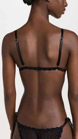 hanky panky Women's Dotted Tulle Front Tie Bralette in Saudi Arabia