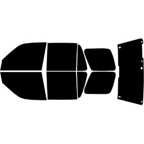 Trueline Automotive Precut Car Window Tint Compatible with Honda CRV 1997-2001 - 20% All Side and Back Windows - Window Tint Film - Pre Cut Window Tint for Car Windows - Tint Kit