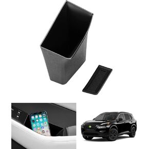 Autorder 2PCS Door Side Storage Box for 2021 2022 2023 2024 2025 Nissan Rogue Accessories Armrest Phone Container Door Organizer Handle Pocket Tray