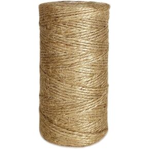 RichCraft 328ft (109yd) NO-FRAY Burlap Twine Roll ~ Table Runner Jute Fabric with Finished Edges. Perfect for Weddings, Arts, Crafts. Decorate Without The Mess!
