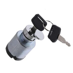 Ignition Switch W/ 2 Keys 4448303 4250350 Compatible with John Deere Excavators Loggers for Hitachi Excavators