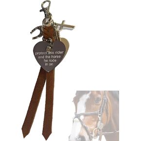 قم بحماية هذا الراكب والحصان الذي يركب على السرج، هدية على شكل قلب سرج لركوب الفروسية، هدية لعشاق الخيل والمجوهرات in Kuwait
