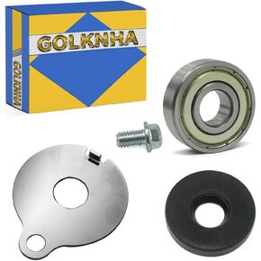 Clutch Cover Bearing Bracket Kit Compatible with Yamaha Rhino Grizzly 350 400 450 550 600 660 700 1998-2015 Wolverine 350 450 2006-2010 Kodiak 400 2000~2007 HiSun 400 500 700