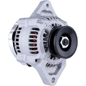 RAREELECTRICAL New 12V 55A Alternator Compatible With Yanmar Engines By Part Numbers 119626-77210 11962677210