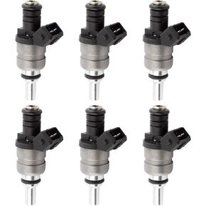 BOXI (Pack of 6) Fuel Injectors Set Compatible for BMW 325xi 325i 320i 325Ci 525i 2001 2002 2003 2004 2005/1427240 7546244 13537546244