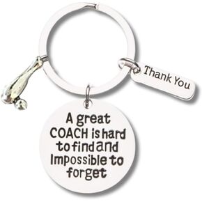 Sportybella Bowling Coach Keychain, Bowling Gift, Bowling Jewelry Coach Thank You Gifts