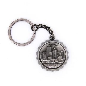 Boston Bottle Cap Key Chain