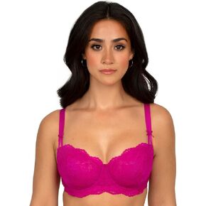 Smart & Sexy Women's Temptation Lace Balconette Bra