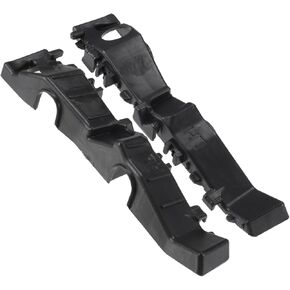 Motoforti Bumper Support Bracket, Left and Right Side Front Bumper Retainer Bracket Hold Mount No.86514D4000/86513D4000 for Kia Optima 2016-2020 ABS Plastic Black, 1 Pair Long-lasting