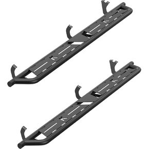 Running Boards Side Steps Bars Nerf Bars Compatible for 2019-2024 Chevy Silverado/Sierra 1500 2500HD 3500HD Crew Cab 4 Full-Size Doors in Kuwait