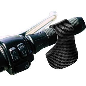 2PCS Motorcycle Cruise Control - Throttle Assist Handrest for Handlebar, Wrist Grip for Scooters and Electric Bikes, Universal Motorcycle Accessories (Carbon Black)