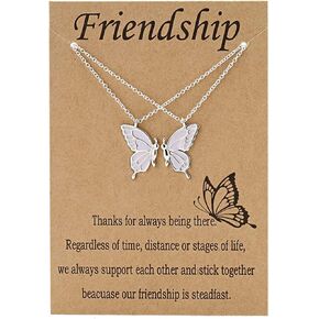 Friendship Necklace Gifts for Women Bff Necklace for 2 Friendship Necklace for 2/3/4 Healing Crystal Pendant Necklace Best Friend Necklaces Sun Moon Star Necklaces Christmas Gifts for Best Friends