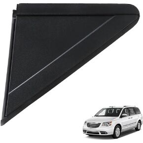 Left Drivers Side Exterior Side View Mirror Panel Fascia Triangle Trim Replacement for 2008-2016 Town & Country 2008-2017 Grand Caravan 1AN69RXFAA 1AN69RXFAB
