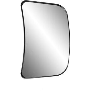RH Glass Assembly only for Snap & Zap 80730, Flat lens, Passenger Side, Replace broken Snap & Zap towing mirror glass, Includes backing plate, Includes new screw and nut to install