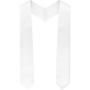 Graduation Stole Class of 2025 70" Long Plain Unisex Adults Graduation Sash Honor Graduation Stole for High School College