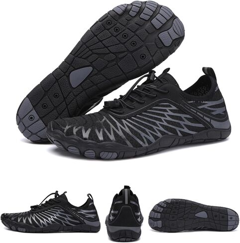 Hike Footwear Barefoot Shoes Women, Wide Toe Water Shoes Men for Hiking, Walking in Kuwait