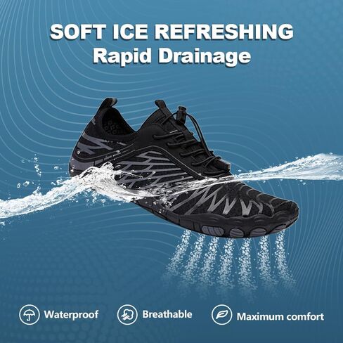 Hike Footwear Barefoot Shoes Women, Wide Toe Water Shoes Men for Hiking, Walking in Kuwait