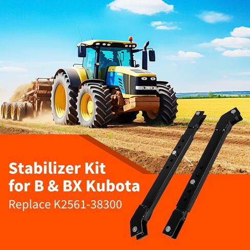 E-K2561-38300FR Stabilizer Kit, Telescoping 3 Point Stabilizer Kit for B & BX Kubota BX1500D BX1800D BX2200D BX1830D BX23 BX1850D BX2350D BX24 BX1860 BX2360 BX2660D BX25 BX1870 BX2370 BX2670 tractor in Saudi Arabia