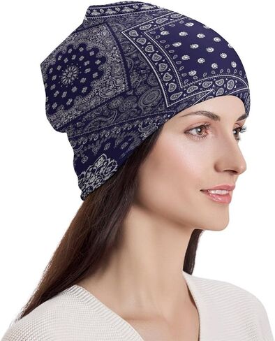 Accnicc Chemo Headwear for Women Beanies Hats Caps Cancer Headwear Hat Head Coverings Wraps Baggy Skull Cap Elastic Stretch in Kuwait