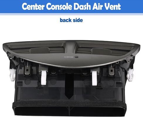 Center Console Dash AC Outlet Air Vent Panel Compatible with 2010 2011 2012 Lexus ES350 Replaces 55660-33210 Frame Chrome in Kuwait
