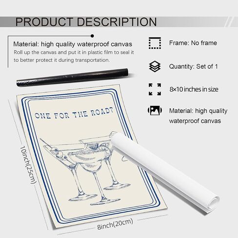 الملصقات الجمالية الساحلية العمانية قابلني على الشاطئ فن جداري بسيط أزرق قماش يطبع ديكور جدار الشاطئ غير التقليدي لشقة النوم البناتي 12 × 16 بوصة غير مؤطرة in Saudi Arabia