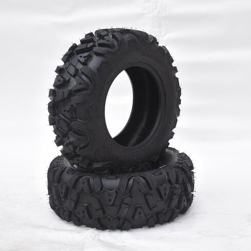 إطارات GAOMON 24x8-12 ATV، 6PR لجميع التضاريس 24x8-12 TL ATV UTV Trail Sand Mud للطرق الوعرة (عبوة من قطعتين، بدون أنبوب) in Kuwait