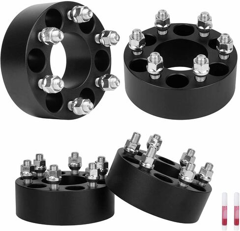 6x4.5(114.3) mm 2 inch(50.8mm) Wheel Spacers 71.5mm Bore for 1991-2004 Dodge Dakota &1998-2003 Dodge Durango, 1/2" x20 Studs 6 Lugs Wheel Adapters fits 1992-2017 Dodge Viper, Set of 4 in Saudi Arabia