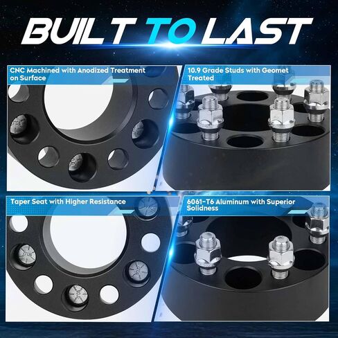 6x4.5(114.3) mm 2 inch(50.8mm) Wheel Spacers 71.5mm Bore for 1991-2004 Dodge Dakota &1998-2003 Dodge Durango, 1/2" x20 Studs 6 Lugs Wheel Adapters fits 1992-2017 Dodge Viper, Set of 4 in Saudi Arabia