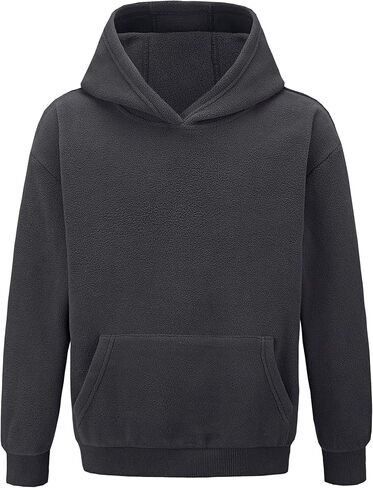 Boys Girls Toddler Fleece Pullover Hoodie Kids Long Sleeve Sweatshirts 3-16 Years in Kuwait