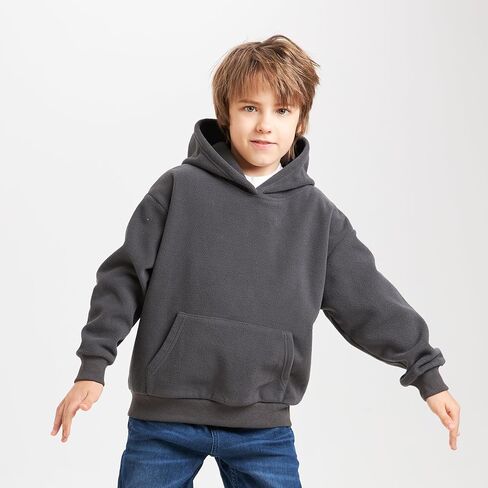 Boys Girls Toddler Fleece Pullover Hoodie Kids Long Sleeve Sweatshirts 3-16 Years in Kuwait