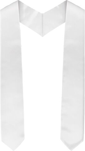 Graduation Stole Class of 2025 70" Long Plain Unisex Adults Graduation Sash Honor Graduation Stole for High School College in Saudi Arabia