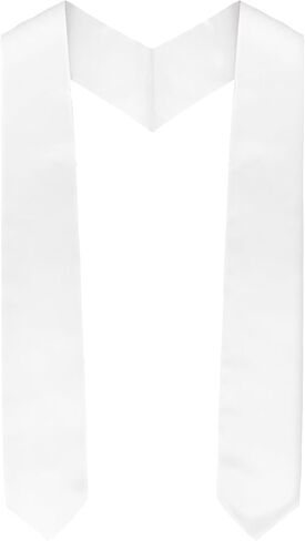 Graduation Stole Class of 2025 70" Long Plain Unisex Adults Graduation Sash Honor Graduation Stole for High School College in Saudi Arabia