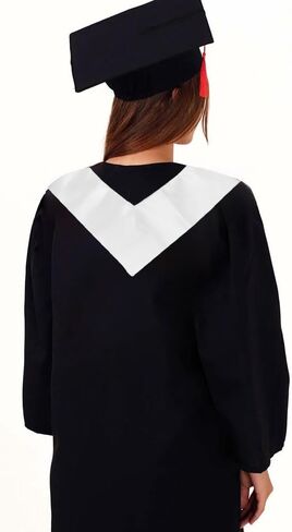 Graduation Stole Class of 2025 70" Long Plain Unisex Adults Graduation Sash Honor Graduation Stole for High School College in Saudi Arabia