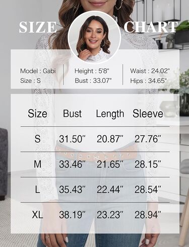 Womens Lace Shirts Long Sleeve Casual Tops Slim Fit Knit High Neck Work Dressy Blouse in Saudi Arabia
