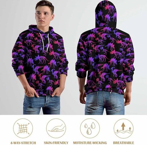 Hoodies For Men And Women Fall Casual Trendy Sweatshirt Hooded Pullover Tops 2024 in Saudi Arabia